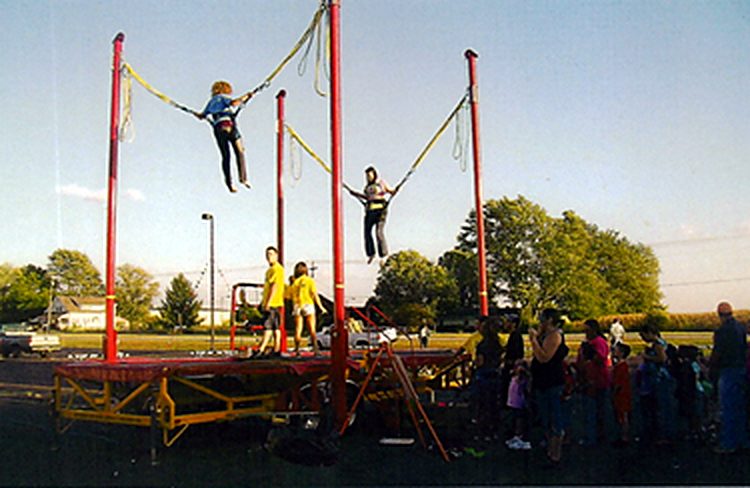 Trampoline Thing II M40 on location